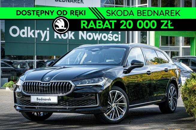 Škoda Superb L&amp;K 2.0 TDI 193 KM DSG 4x4 - Dostępny od ręki! Łódź - zdjęcie 1
