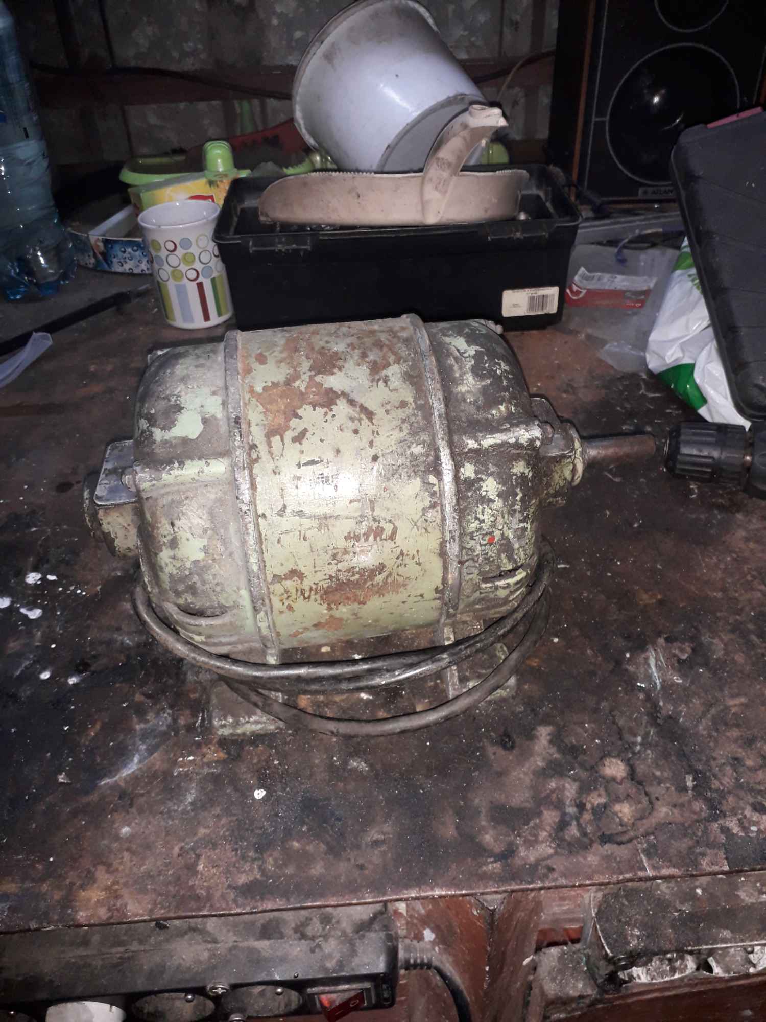 Silnik elektryczny do maszyny Praga-Południe - zdjęcie 1