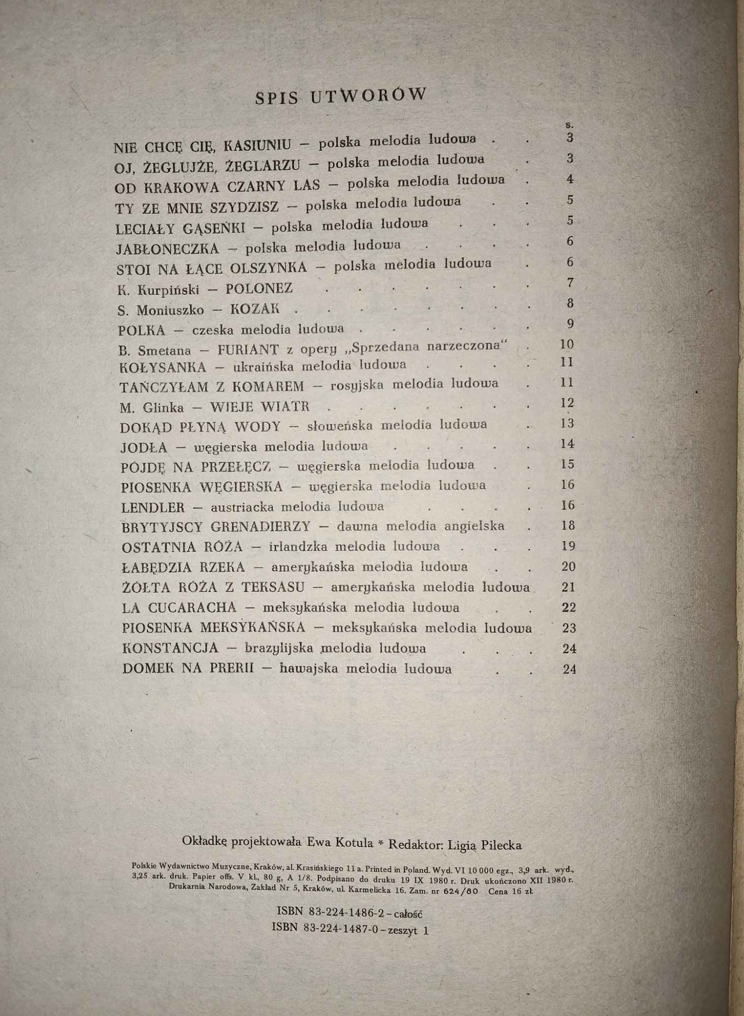 Czytanki na Akordeon z. 1 - J.Powroźniak Szczecin - zdjęcie 5