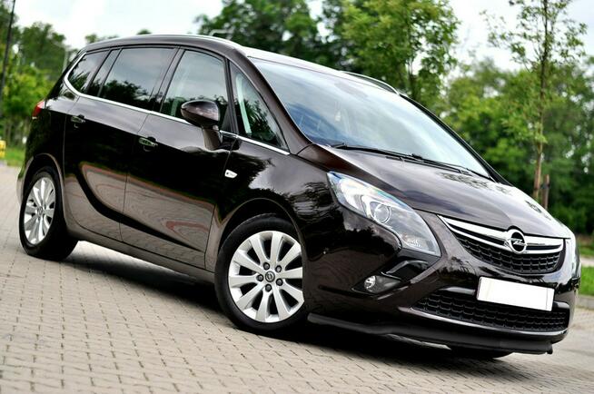 Opel Zafira 2.0 Cdti 130 KM Navi Kamera Półskóra 2xParktronik Serwis_ Płock - zdjęcie 2