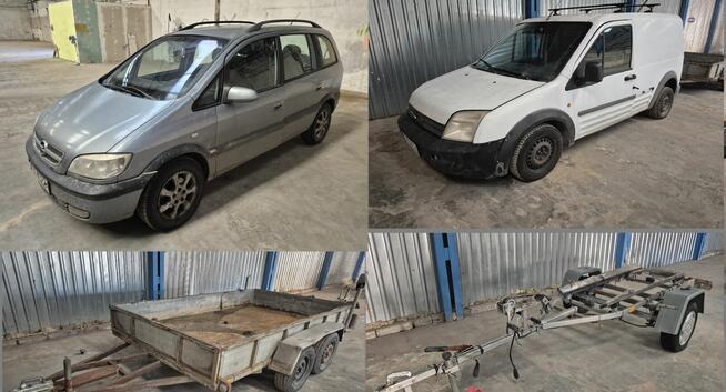 Opel Zafira, Ford Transit Connect, przyczepy lekkie - 2 szt. Kielce - zdjęcie 1