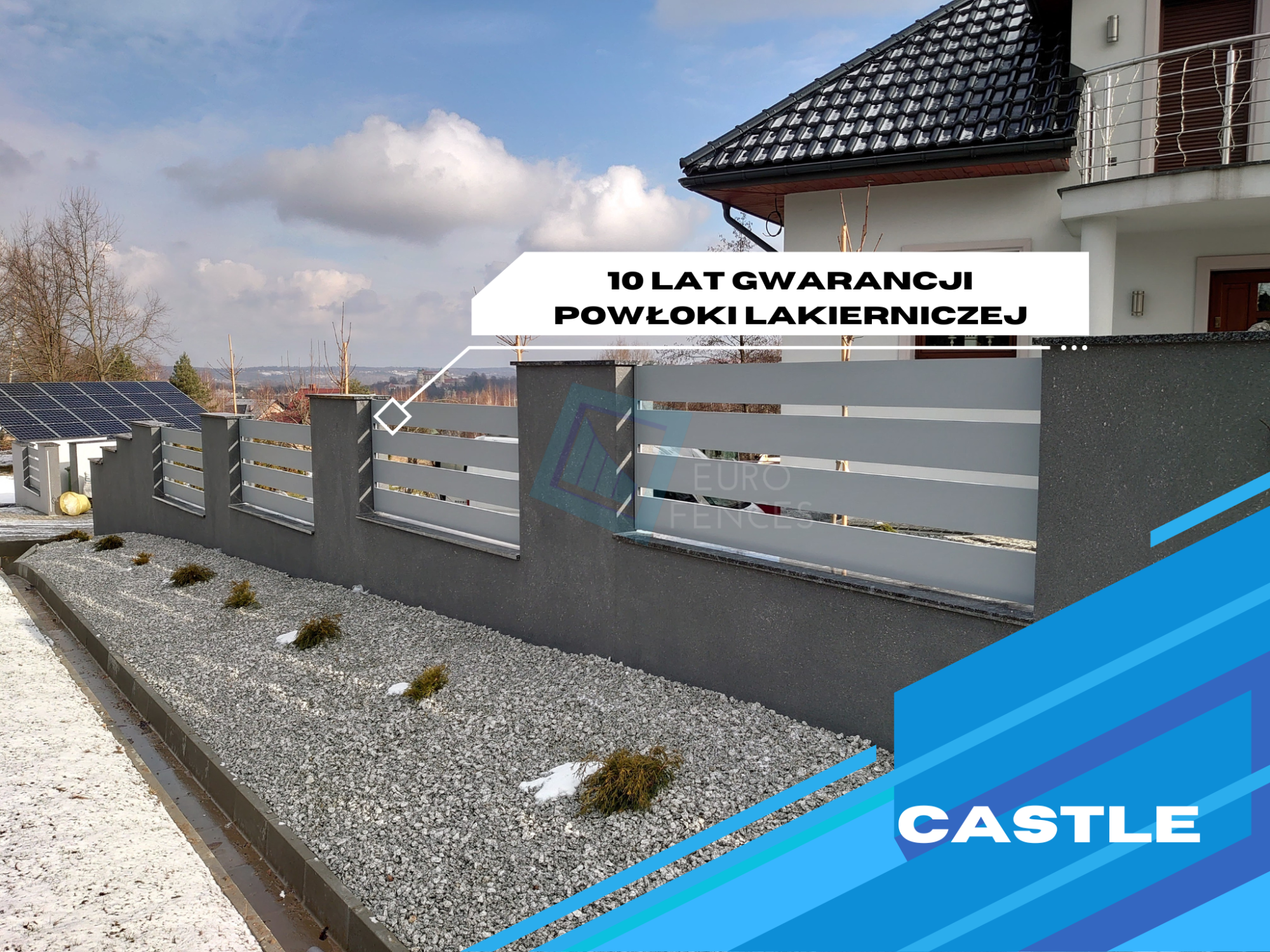 Pionowe ogrodzenia aluminiowe ! Euro-fences ! Jasło - zdjęcie 3