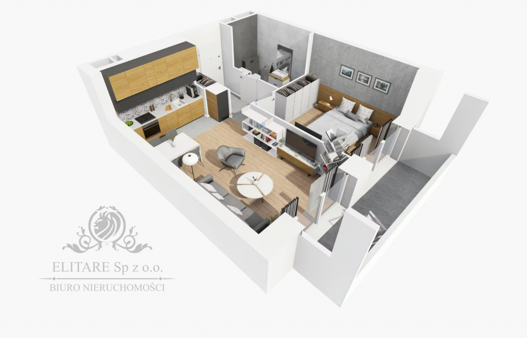 Mieszkanie 42,78m2 w Nowej inwestycji blisko Dworca Głównego Wrocław - zdjęcie 9