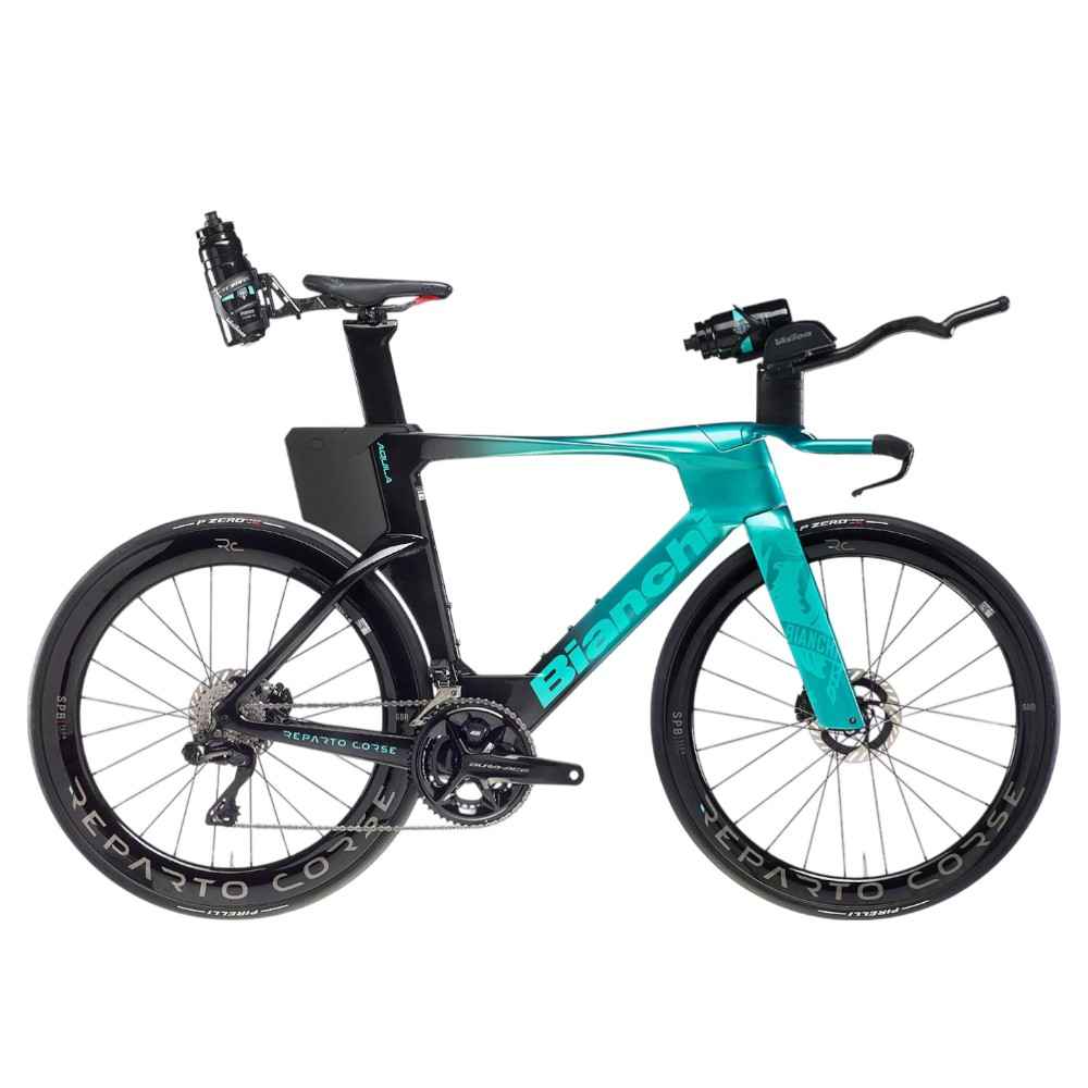 2026 Bianchi Aquila RC SRAM Force AXS Carbon Triathlon Spalice - zdjęcie 1