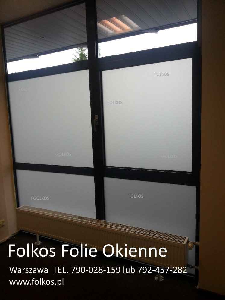 OKlejanie drzwi Warszawa -Folkos folie matowe i dekoracyjne Folkos Mokotów - zdjęcie 9