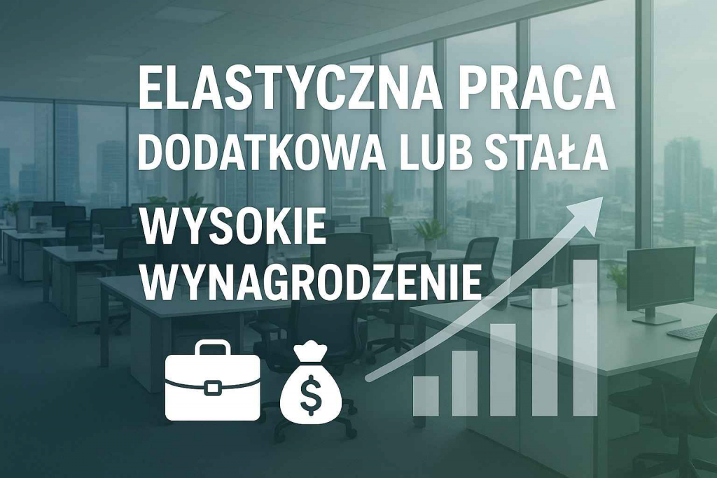 Praca dodatkowa lub stała. Wysokie wynagrodzenie. Podgórze - zdjęcie 1