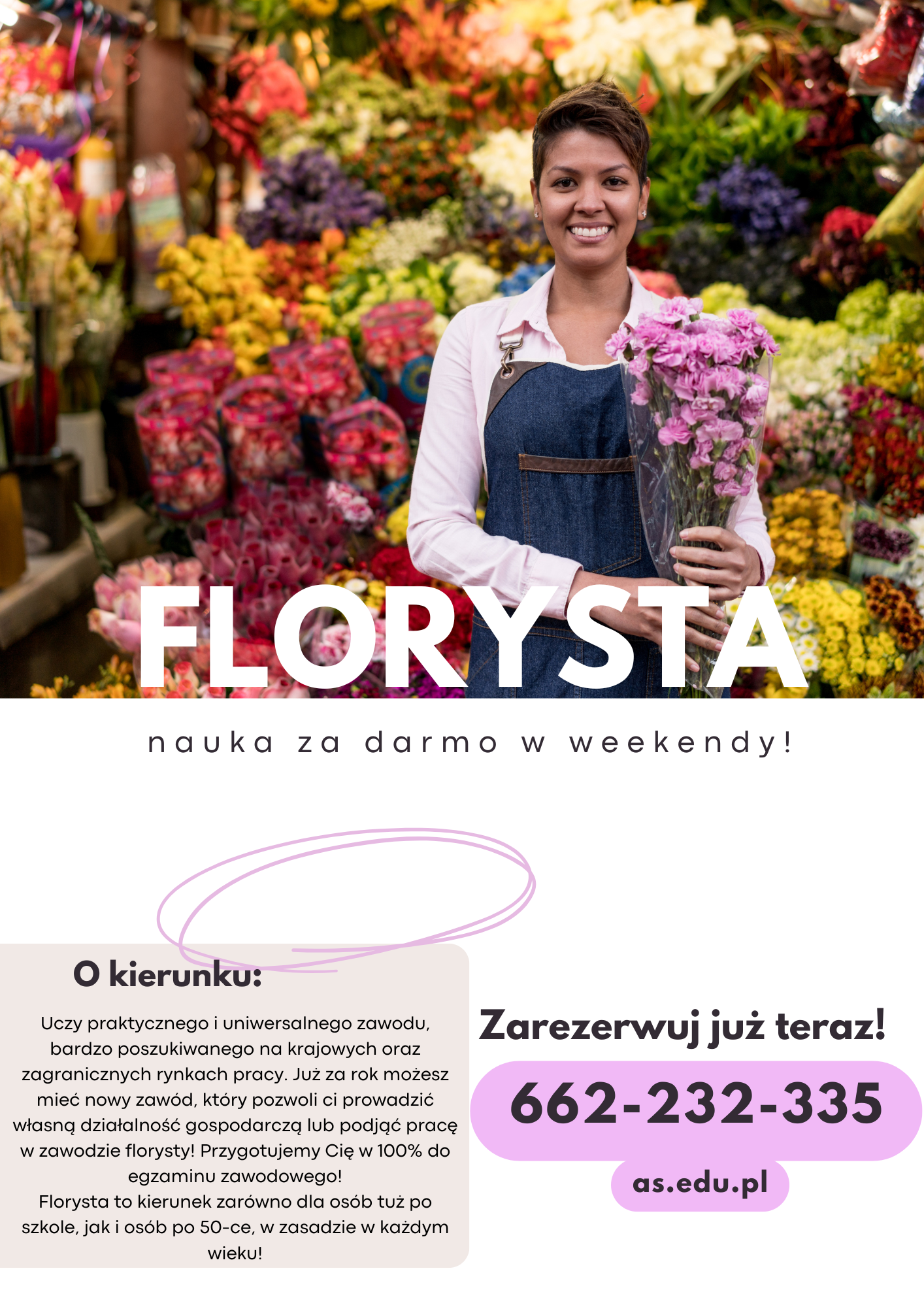 ZOSTAŃ FLORYSTĄ! Suwałki - zdjęcie 1