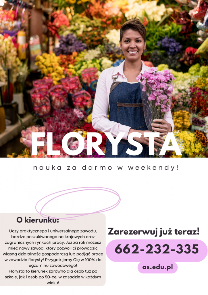 ZOSTAŃ FLORYSTĄ! Suwałki - zdjęcie 1