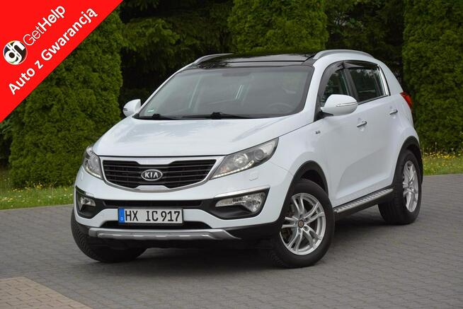 Kia Sportage bi-xenon Ledy AWD Progi Panorama Automat Hak Parktronic Ostrów Mazowiecka - zdjęcie 1