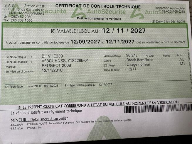 Peugeot 2008 PROMOCJA cenowa - Pisemna Gwarancja 12 miesięcy Konin - zdjęcie 7