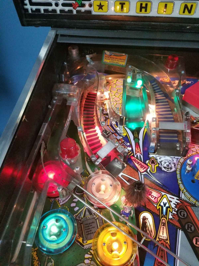 Bally Flipper Pinball Automat Addams Family Gry 1992 Rodzina Addams Wawer - zdjęcie 9