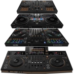 kontrolery DJ, miksery DJ, kontrolery MIDI, odtwarzacze multimedialne