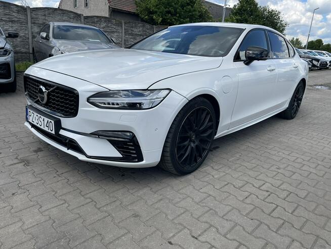 Volvo S90 R-Design L T8 Plug IN 4x4 Skóra Panorama Harman Pamięć Gliwice - zdjęcie 5