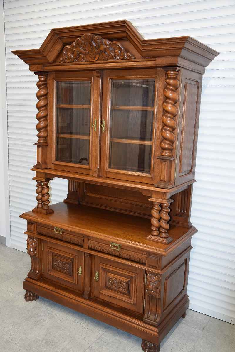 kredens dębowy - meble gdańskie - jak nowy Olsztyn - zdjęcie 2