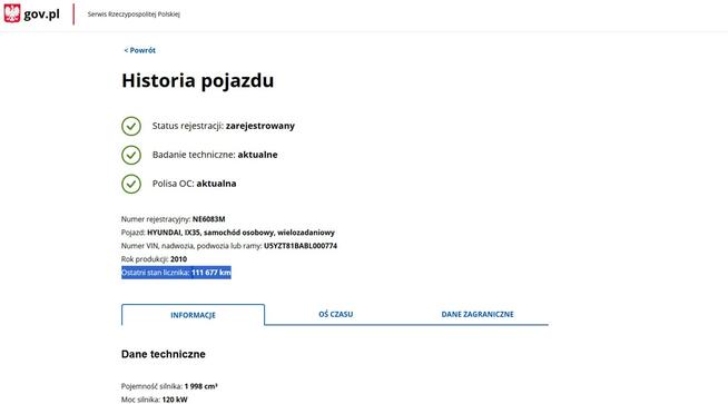Hyundai ix35 2.0 Benzyna Moc 163KM Przebieg 111 Tyś. KM Elbląg - zdjęcie 3