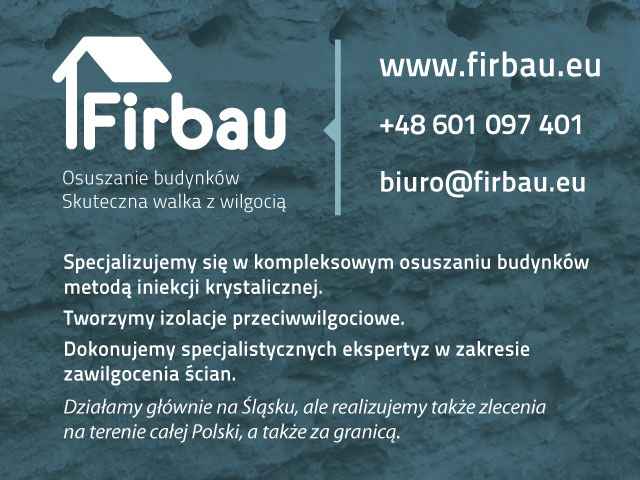 USZCZELNIANIE IZOLACJE PIWNIC OSUSZANIE ŚCIAN Rybnik - zdjęcie 1
