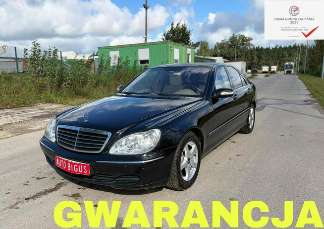Mercedes S 320 super stan zarejestrowana Lębork - zdjęcie 1