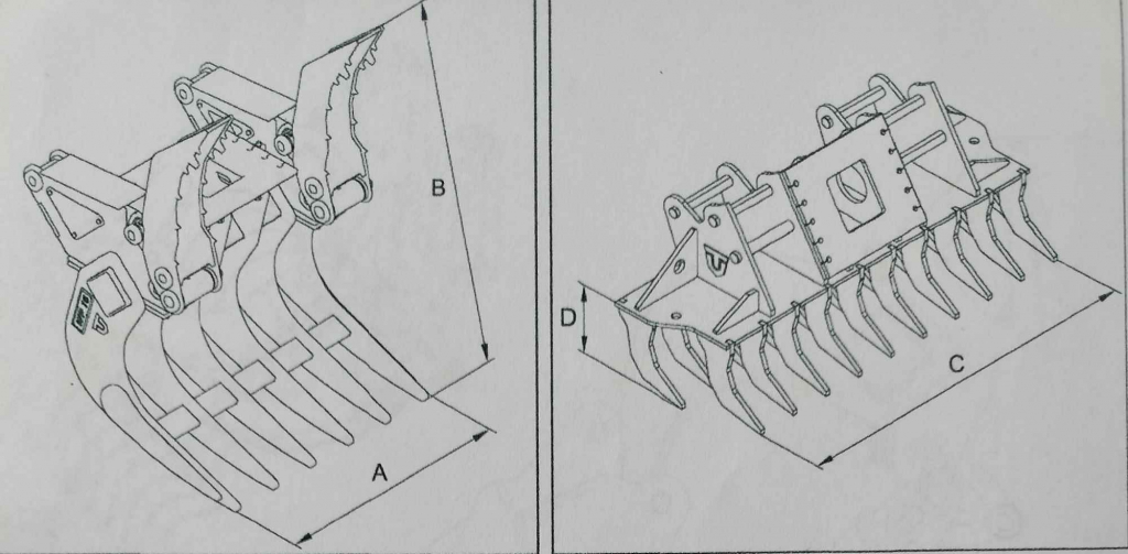 Karczownik / Zacisk Zbierający + Grzebień WP16 Trevi Benne Stargard - zdjęcie 4
