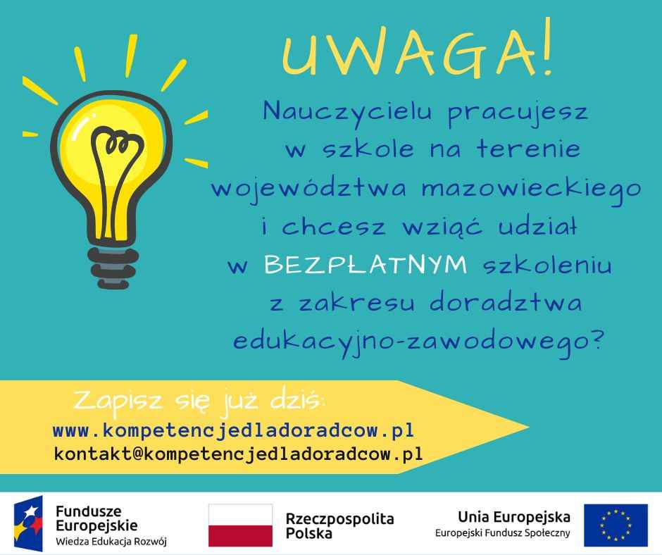 Bezpłatne szkolenie dla nauczycieli z województwa mazowieckiego Bemowo - zdjęcie 1