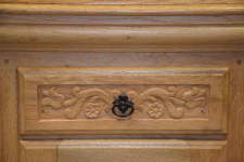 kredens z drewna dębowego - super stan Olsztyn - zdjęcie 9