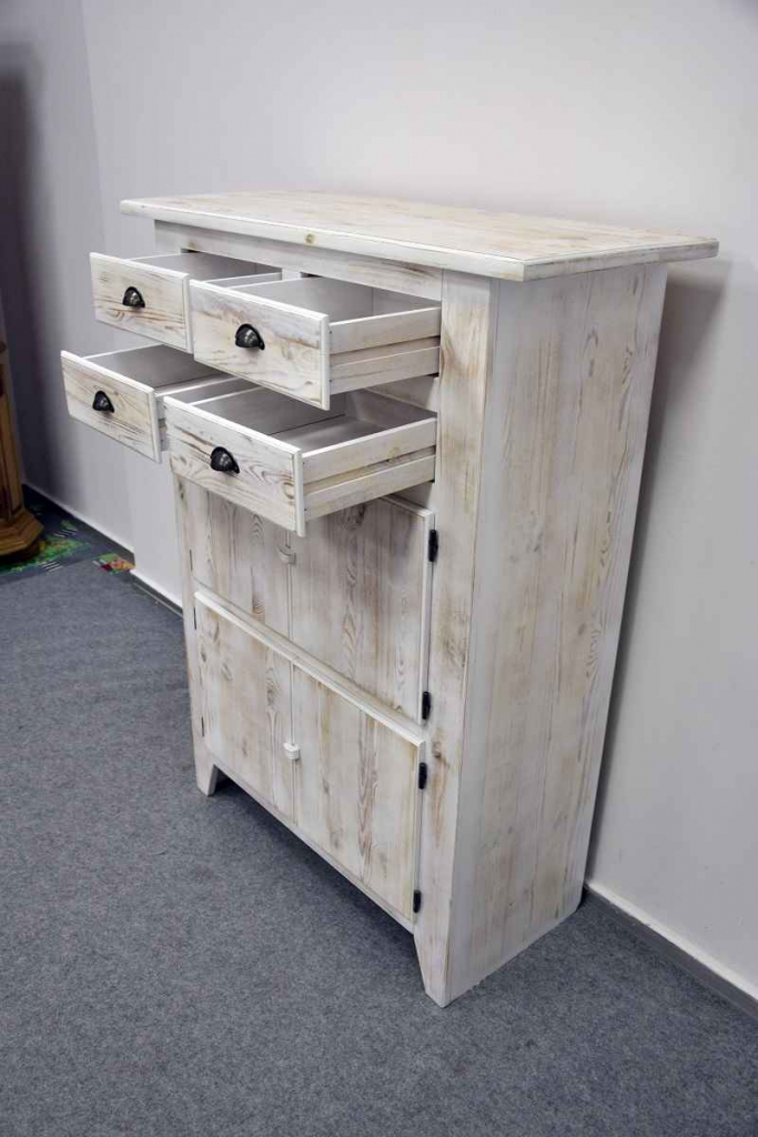 komoda z drewna sosnowego - jak nowa Olsztyn - zdjęcie 4