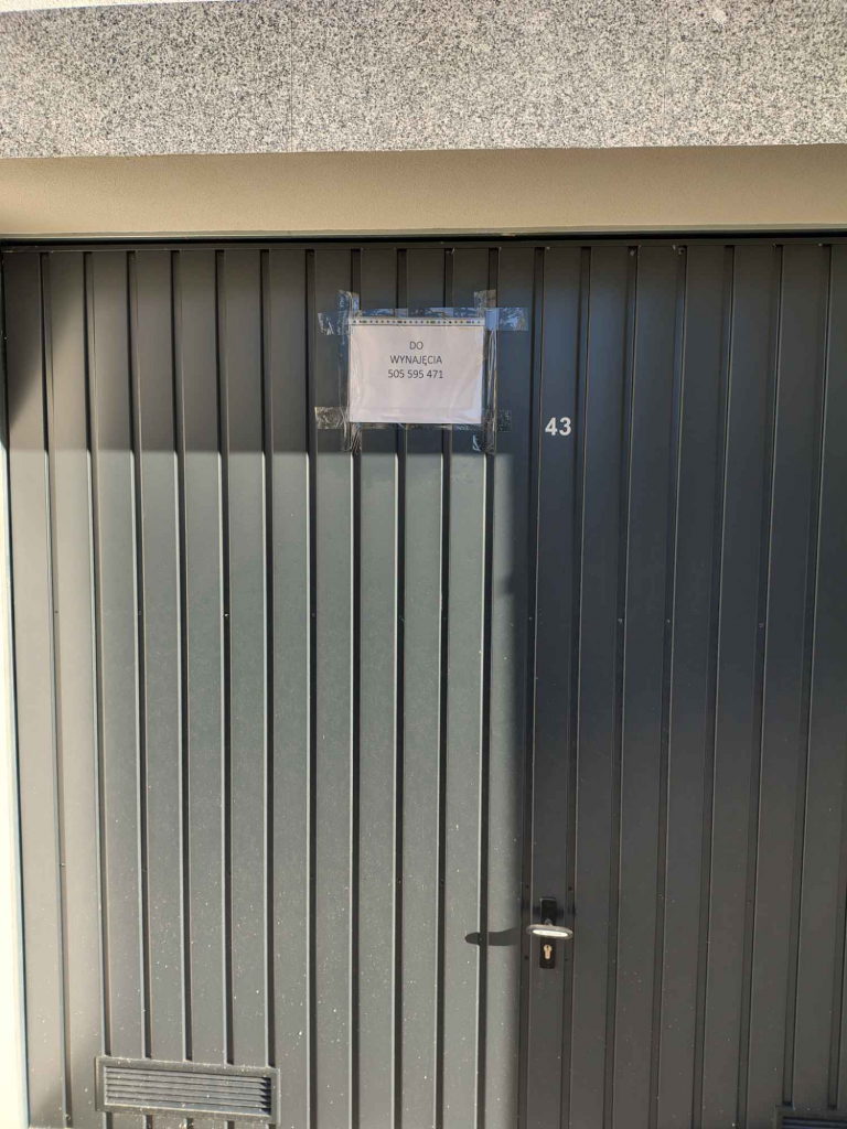 Garaż murowany z bramą uchylną Toruń - zdjęcie 4