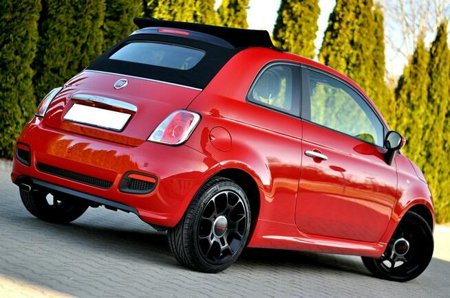 Fiat 500 900 85KM TwinAir Cabrio Klima Pdc Płock - zdjęcie 4