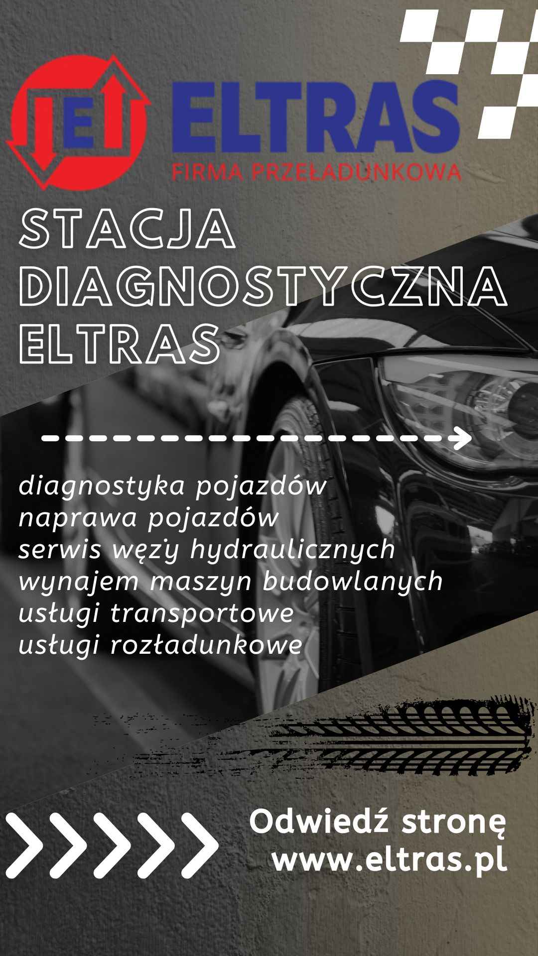 DIAGNOSTYKA POJAZDÓW NAPRAWA SERWIS USŁUGI TRANSPORT ELTRAS BIAŁYSTOK Białystok - zdjęcie 1