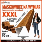 Imitacja drewna na wymiar - Belki rustykalne, Maskownica styropianowa
