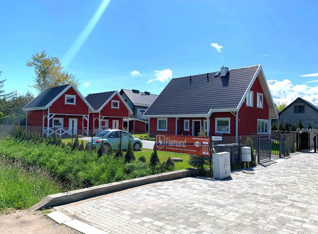 Karwia - domki skandynawskie, pokoje i apartament Flamand nad morzem Karwia - zdjęcie 1