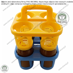 Koszyk do transportu słoików Solidny, Gruby Plastik, Kobiałka miód Jaśliska - zdjęcie 12