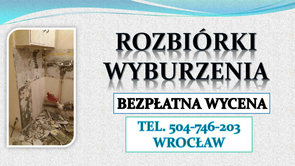 Remont Wrocław, t504746203 Kucie kafli, demontaż, skuwanie, łazienki, Psie Pole - zdjęcie 4