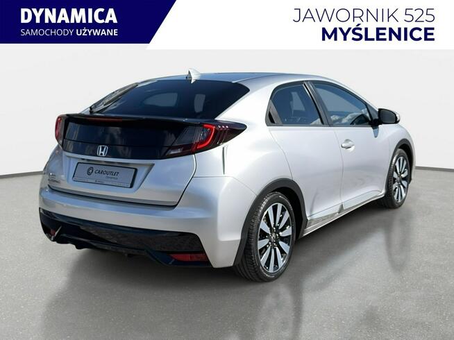 Honda Civic 1.8 i-VTEC 141KM M6 2015 r., salon PL, komplet kół Myślenice - zdjęcie 8