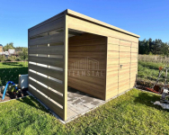 Schowek domek ogrodowy 2x2m + wiata 1,5m drzwi dach TS1160 Kalwaria Zebrzydowska - zdjęcie 3