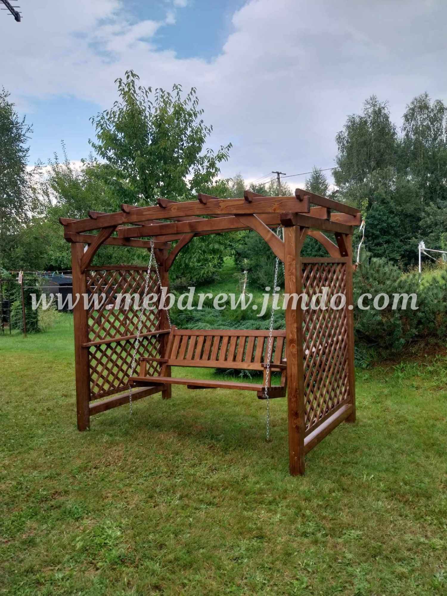 Pergola z huśtawką Tokarnia - zdjęcie 3