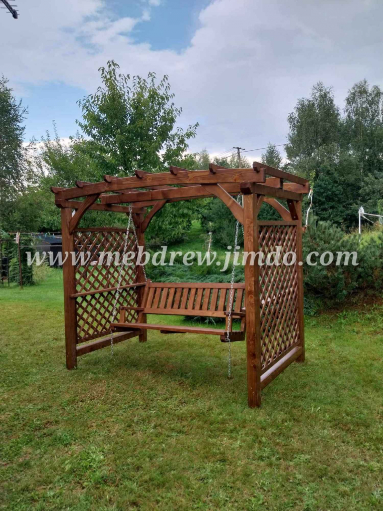 Pergola z huśtawką Tokarnia - zdjęcie 3