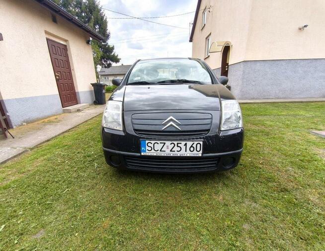 Citroen C2 - Czarny - Garażowany Częstochowa - zdjęcie 1