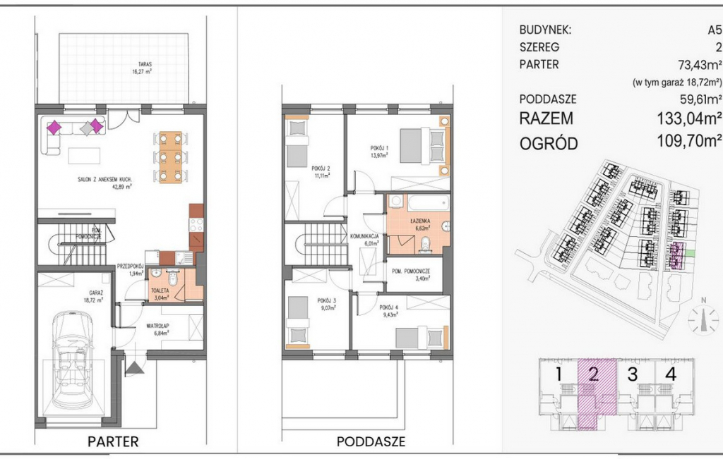 Piękny dom w zabudowie bliźniaczej z ogrzewaniem miejskim! Siechnice Siechnice - zdjęcie 8
