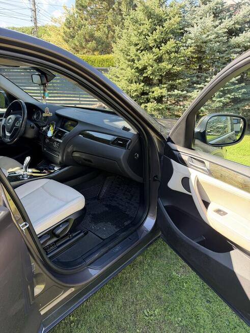 BMW X3 F25 2.0d xDrive 184 KM | 8HP | Skóra | Navi | Hak | O Kraków - zdjęcie 10