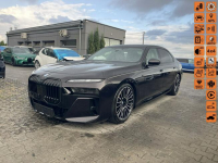 BMW 740 Nero Lusso Long Mpakiet Xdrive Pamięć Masaż Pneumatyka HAK