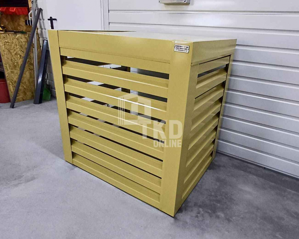 Osłona klimatyzatora 90x50x80 cm piaskowy Zabudowa TKD356 Chodzież - zdjęcie 2
