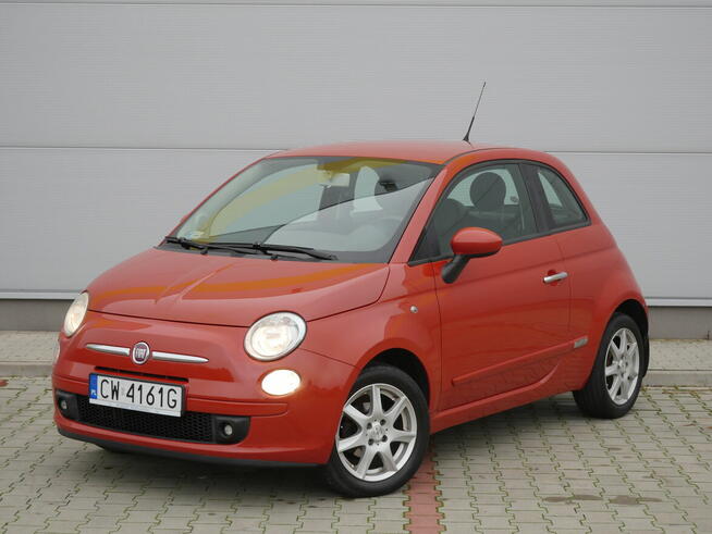 FIAT 500 1.2 z Polskiego Salonu ^ Klima ^ opony lato/zima Gostynin - zdjęcie 2