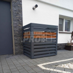 Osłona klimatyzatora - pompy ciepła 80x50x120 cm antracyt GP457 Nowogród - zdjęcie 6