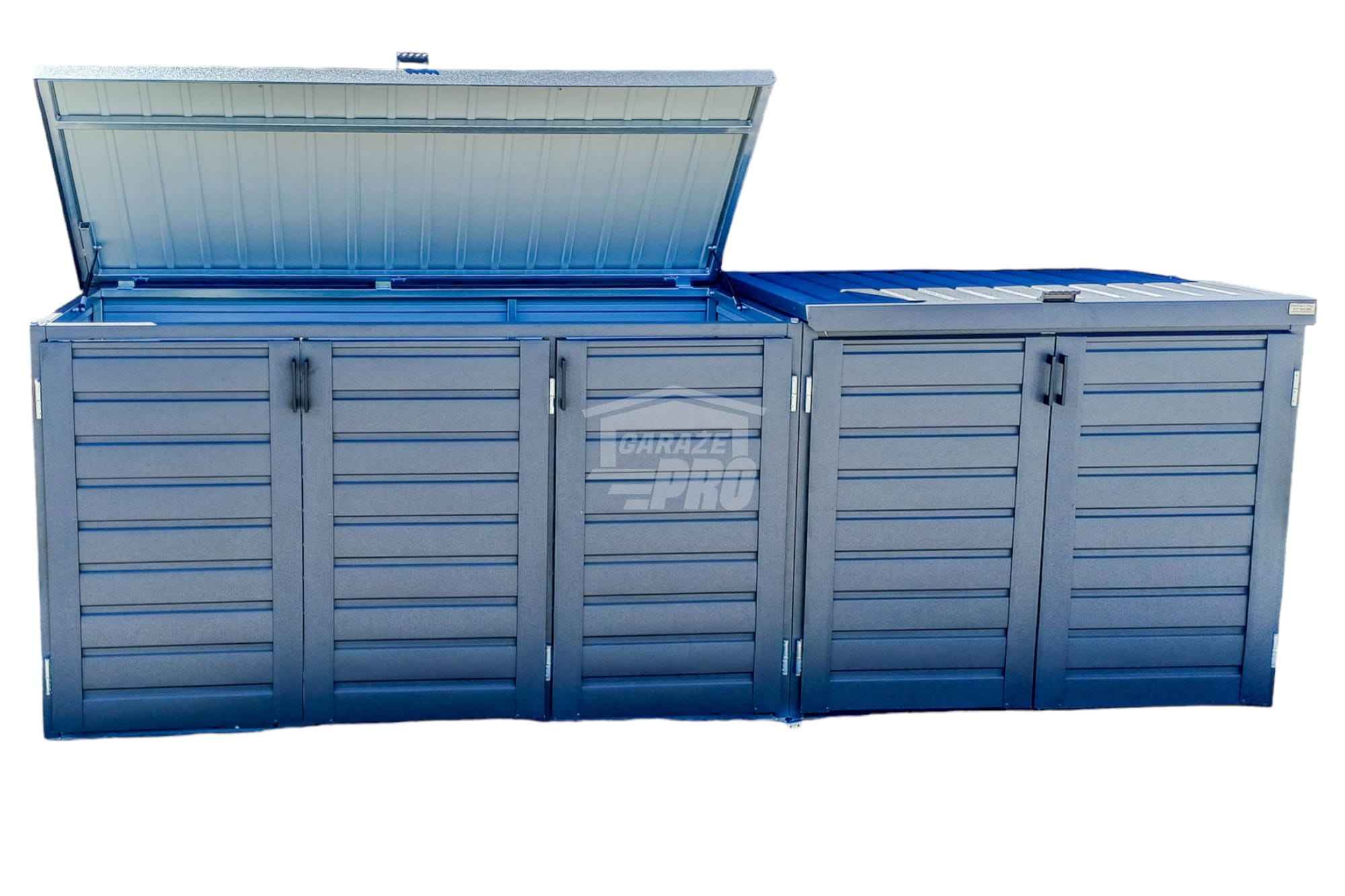 Zabudowa koszy na śmieci wiata  obudowa 345x80x120 cm 5x240L GP514 Bydgoszcz - zdjęcie 1