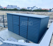 Domek Ogrodowy Schowek 4x2,5 Brama Dwuskrzydłowa dach Spad w tył GP261 Tychy - zdjęcie 2