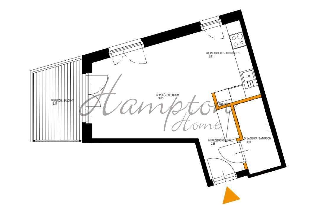 Kawalerka do wprowadzenia,nowe budownictwo, Stegny Warszawa - zdjęcie 10