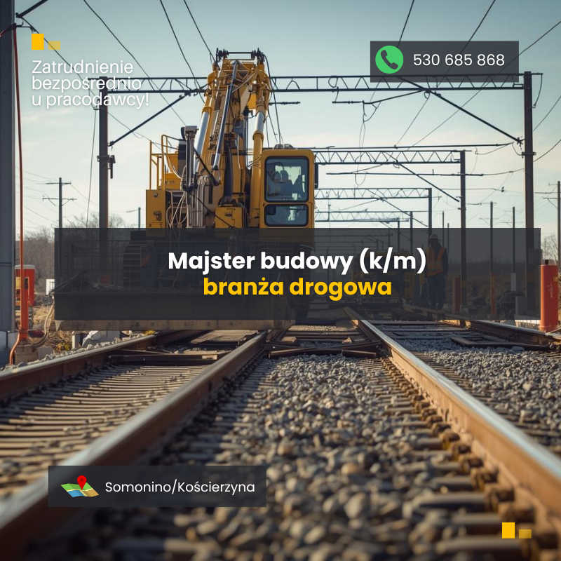 Majster robót drogowych (k/m) Gdańsk - zdjęcie 1