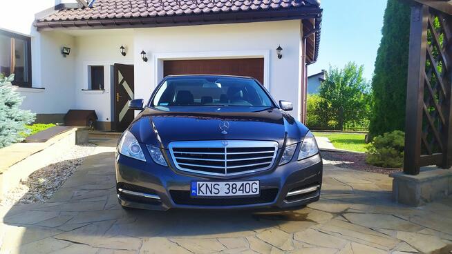 Mercedes E350 CDI z 2009 V6 Biała Niżna - zdjęcie 5