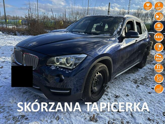 BMW X1 xDrive 143km skóra NAVI bixenon BEZWYPADKOWY serwis 2013 Tychy - zdjęcie 1