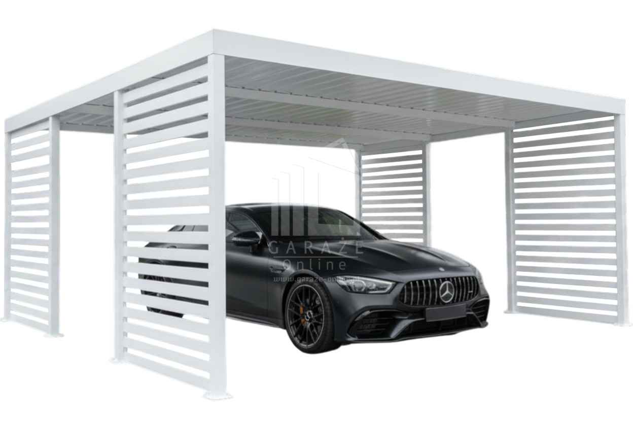Carport PREMIUM - Wiata samochodowa 5,5x5  dodatkowa zabudowa ID1173 Inowrocław - zdjęcie 1
